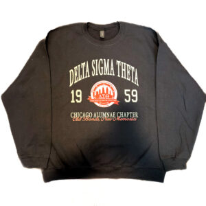 Delta Sigma Theta CAC 1959 Black Crewneck